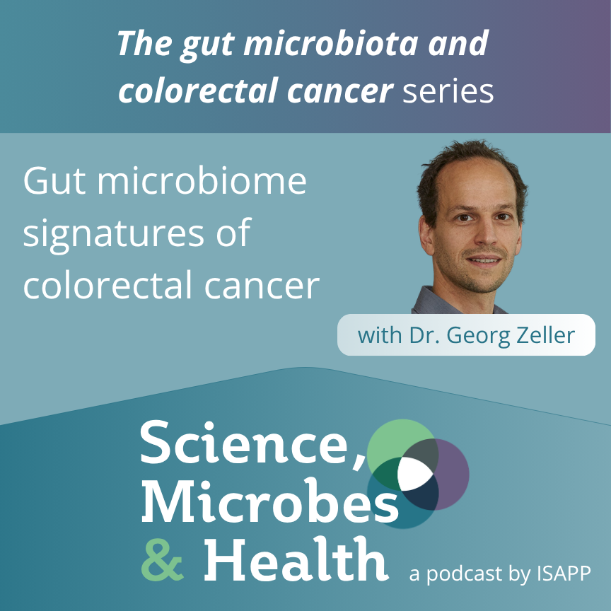 ISAPPscience's tweet photo. Our latest podcast episode features Dr. Georg Zeller talking about gut microbiome signatures of colorectal cancer across global populations -- including whether taxonomic vs. functional profiles better distinguish CRC from controls.

https://t.co/fuowxw0krz https://t.co/vmWX2roOFO