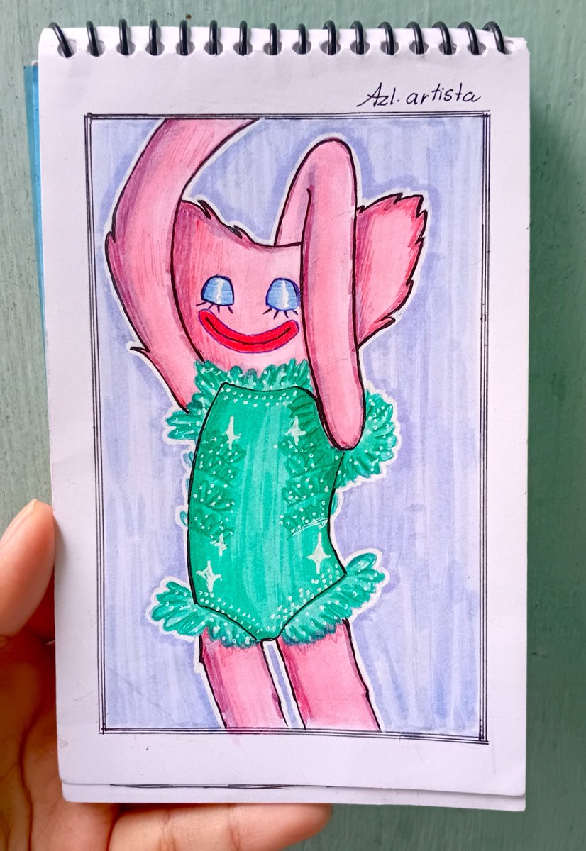 Azl_artista's tweet photo. Dance Kissy!! Dance!! ๐โจ
Dibujo terminado!! ๐๐
ยฟQuรฉ opinan los brillos? ๐
#KissyMissy #poppyplaytime #poppyplaytimefanart #drawing #ballet #art #arttraditional #illustration #moda #fashion #cutepink https://t.co/NerLjoa799