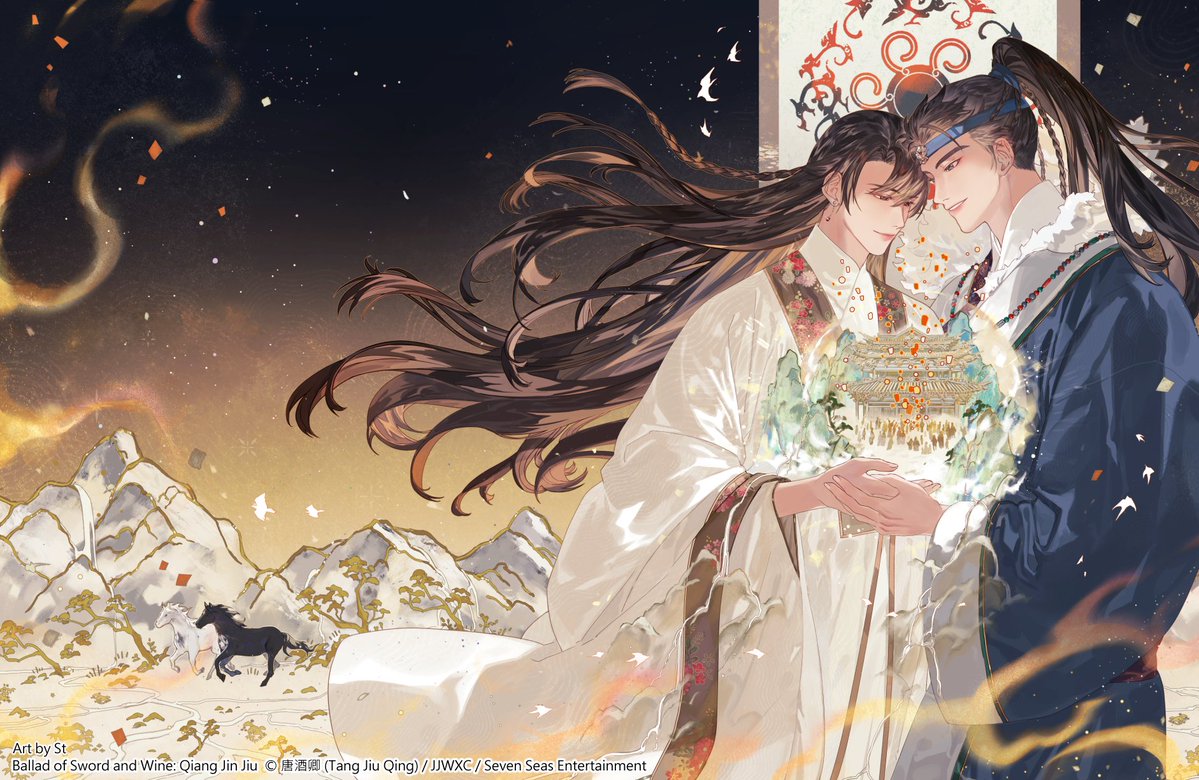 akkaccel's tweet photo. QJJ vol 8 English cover art https://t.co/Qe7upPiIrJ