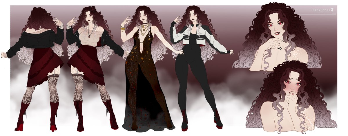 FankiBoness's tweet photo. Reference sheet - Scarlet Forest

Owner: BayonetBoy13

#Commission https://t.co/zVNh4wXnjC