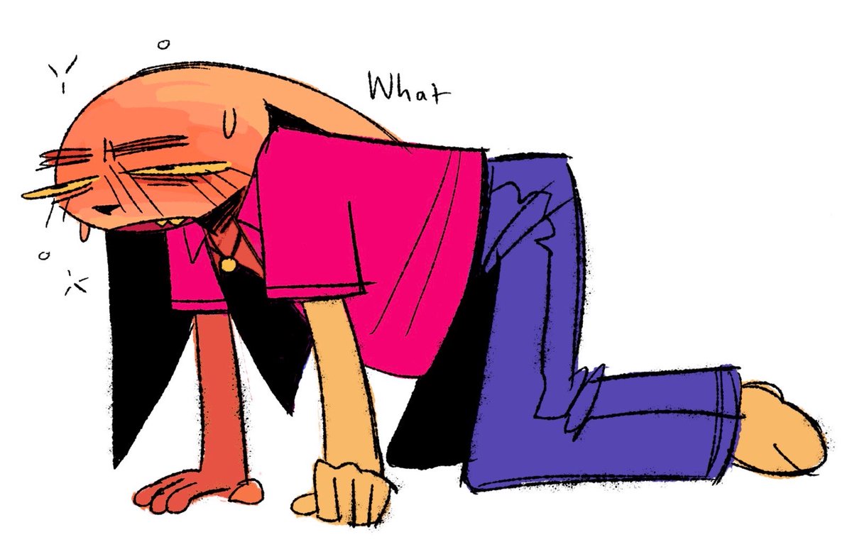 nicecoldgirl's tweet photo. I drew this when I had a hangover and was regretting all my life choices https://t.co/A3oF4S3IaI