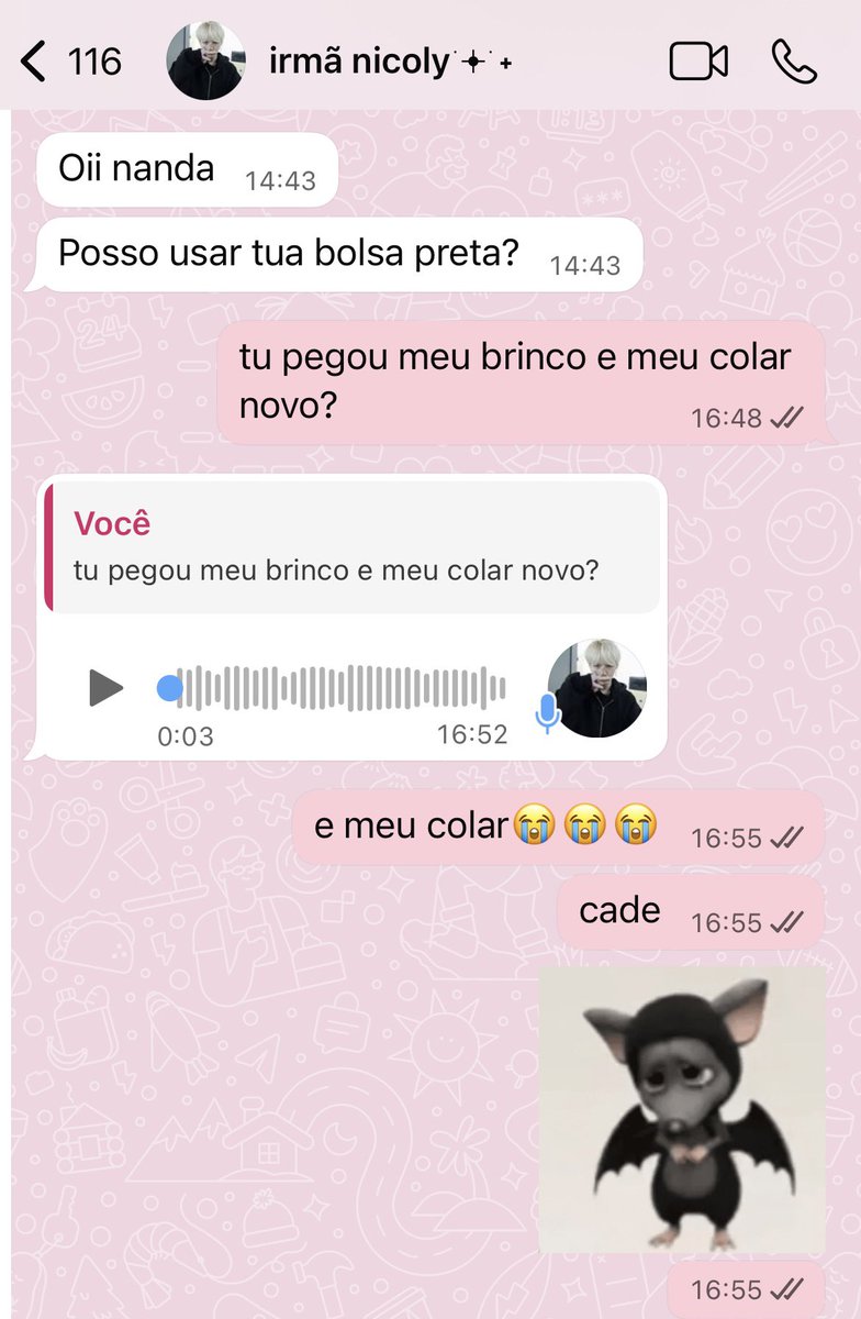 amzbyx's tweet photo. @milicrente pov: vc eh irmã mais velha (minha irmã tem 12 anos) https://t.co/NSpPcBBF9Y