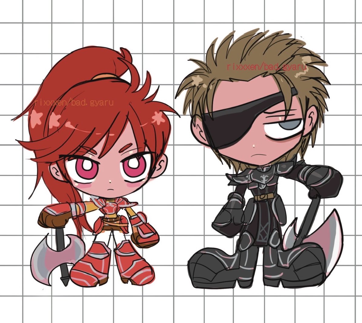 badgyaruo's tweet photo. jill fizzart &amp; haar #fireemblem https://t.co/BV74vrZLng