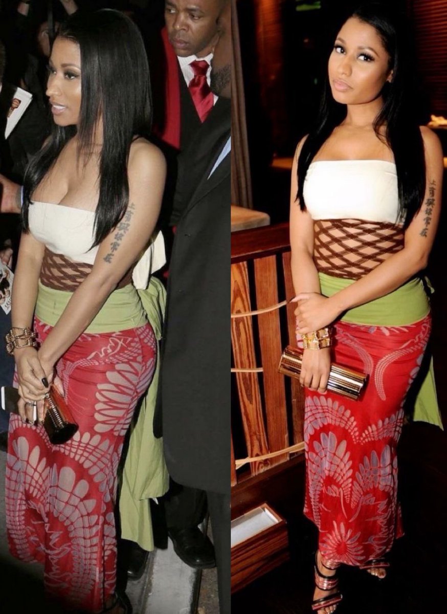 nickimymotherrr's tweet photo. Nicki Minaj                                 Ayra Starr https://t.co/xGl9vrOX2I