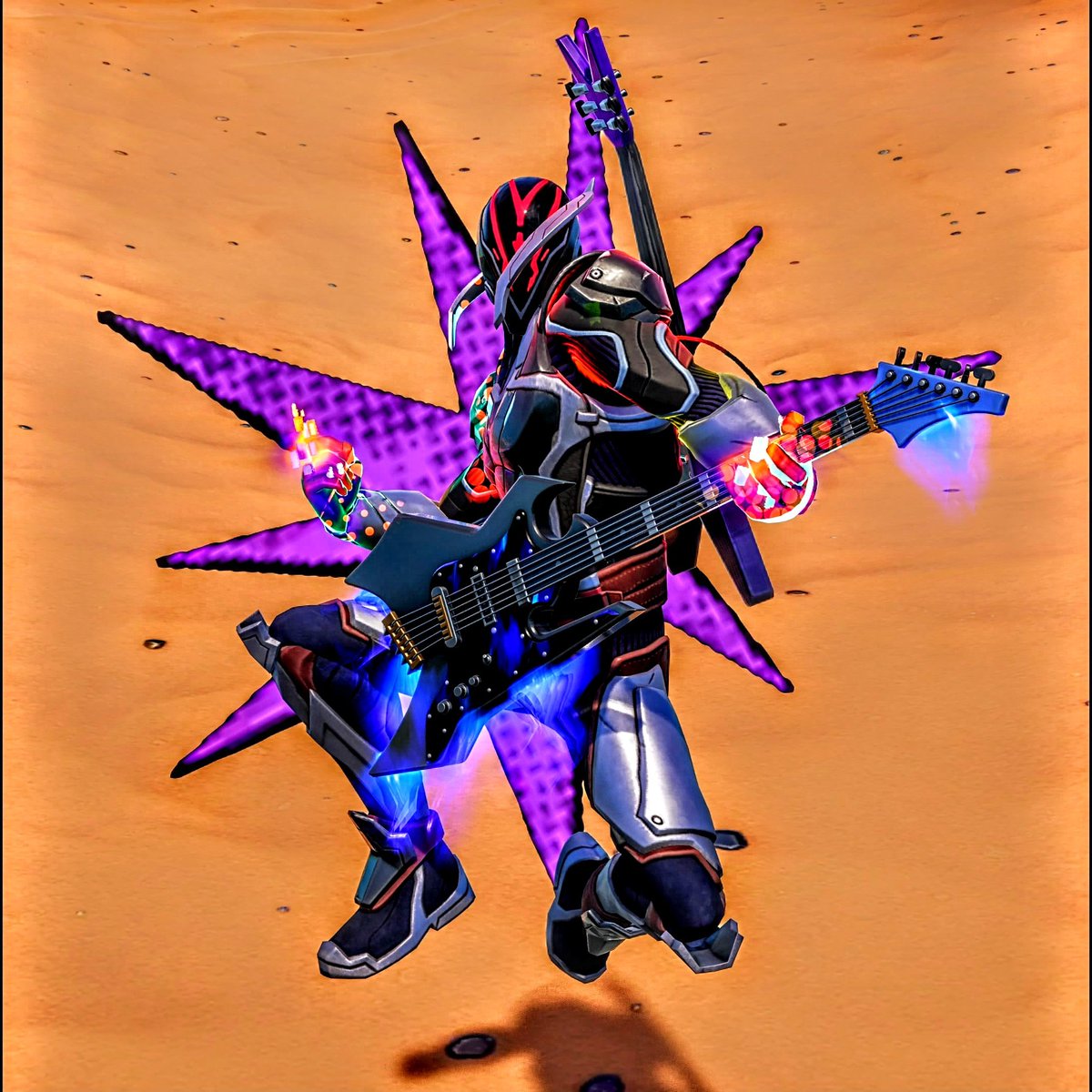 RockerboyOrigin's tweet photo. Rocker Boy 🎸💜

#Fortnite #Fortography https://t.co/jQ9LGikLzK
