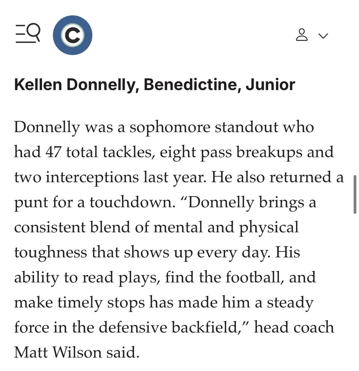DonnellyKellen1's tweet photo. Excited to start my second varsity season after a fantastic offseason progressing on the field and in the weight room! https://t.co/LpX1uYMAlE