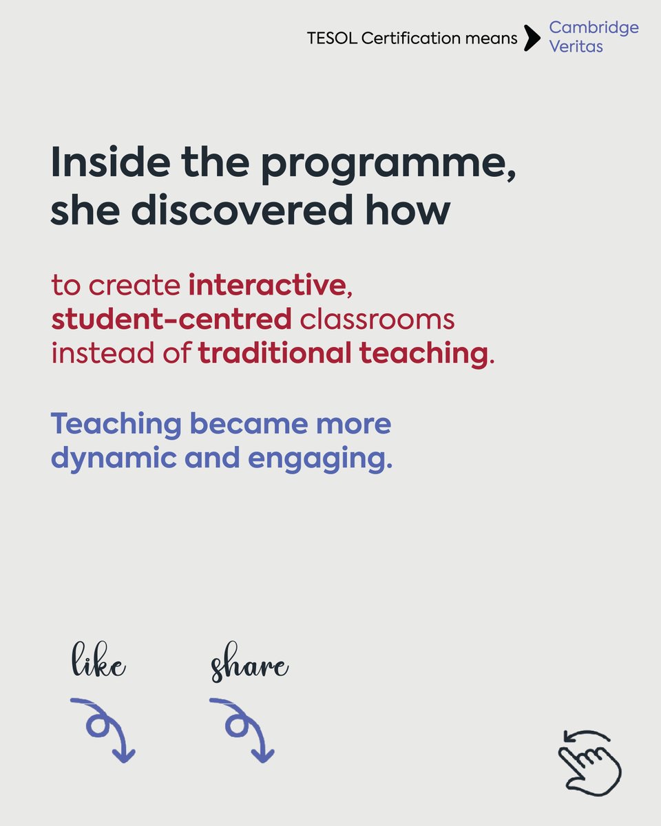 CVPerspective's tweet photo. She didn’t just complete TESOL… she rebuilt herself
From confusion to clarity, from hesitation to confidence—Shivanshi Diwan transformed her teaching, mindset, and identity. From grammar-heavy lessons to real communication, engagement
Ready for yours? DM “CVTE” 👀
 #successstory https://t.co/958lvxNOji