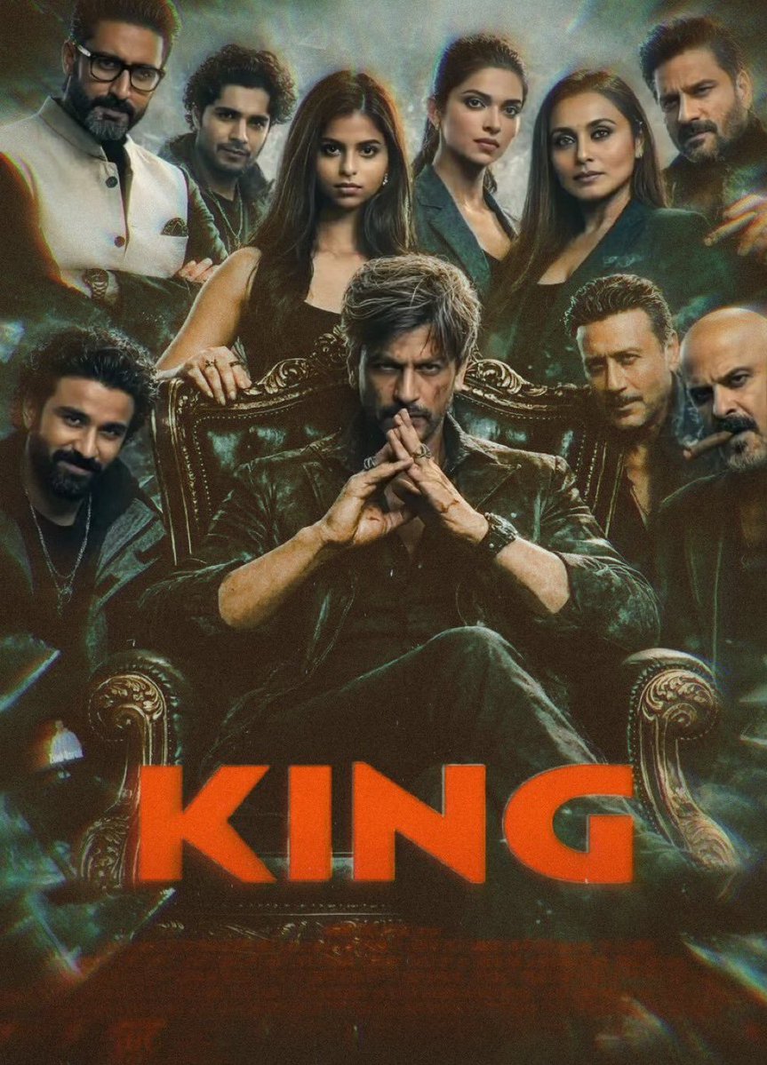 FilmFever8's tweet photo. KING is now the MOST HYPED SRK FILM EVER overtaking #Pathaan &amp; #Jawan 🔥

Yes, the GROUND LEVEL BUZZ, the SOCIAL MEDIA CRAZE and above all the discussion WORLDWIDE for the BIGGEST CLASH with #AvengersDoomsDay is taking this film to an UNIMAGINABLE CRAZE 🥁 https://t.co/isJm9tD7ue