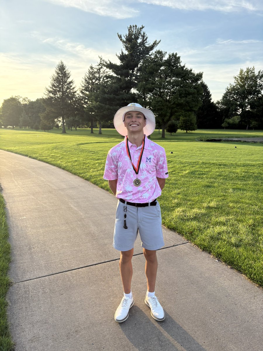 SagesGolf's tweet photo. @SagesGolf Boys capture 3rd at Champaign Central Invite! Gehrig Quick takes 5th medalist! https://t.co/MAChC2VgT0