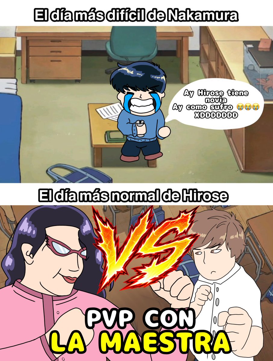 Fab_Patxd's tweet photo. Ya hacía falta hacer un Curi Hironaka 🗣️🔥🔥🔥

#Hironaka 
#GoForItNakamura 
#GanbareNakamuraKun https://t.co/eykbG6KqP6