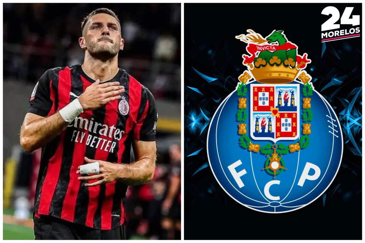 24_morelos's tweet photo. ¡SANTI GIMÉNEZ PODRÍA SER NUEVO JUGADOR DEL PORTO!
El FC #Porto y el AC #Milan habrían alcanzado un acuerdo verbal por el traspaso de Santiago Giménez, quien llegaría al conjunto portugués en calidad de préstamo, de acuerdo con el periodista #MatteoMoretto.
El club luso enviaría su oferta oficial por escrito en las próximas horas para concretar la operación y convertir al delantero mexicano en nuevo jugador del Porto.