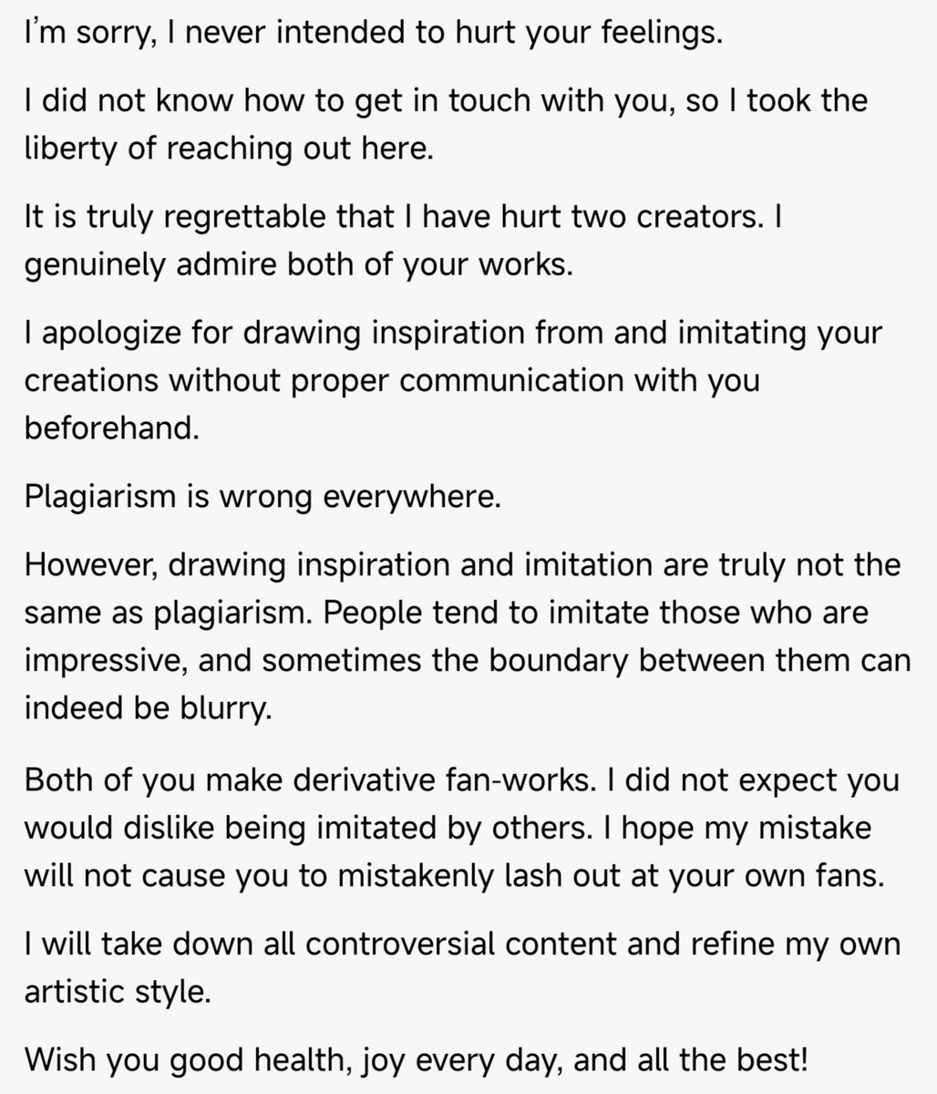 darkmasterbear's tweet photo. @theAm4lgamation @REGECTIUM  Sorry，I never intended to hurt your feelings. Please allow me to take this liberty and use this space, for there happen to be witnesses present.

Wishing you good health and happiness every day,too！ https://t.co/kD1iL9xxyx