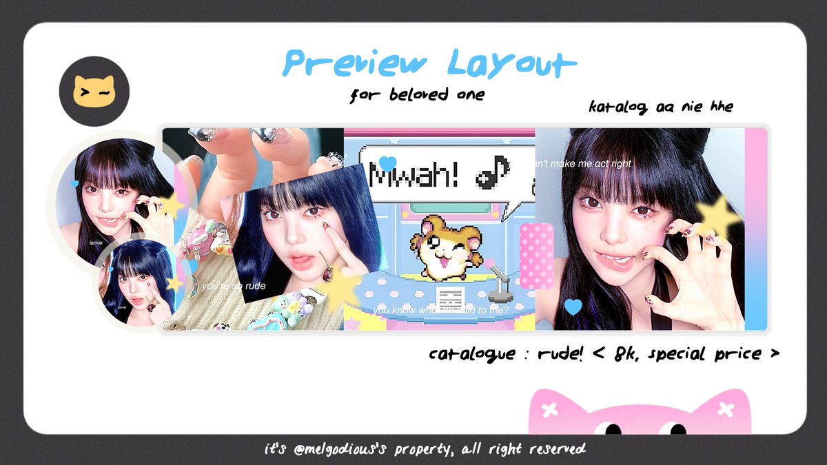 melgodious's tweet photo. help repost ini? timakaci! ★

alo, aku punya 2 layout ready stock ian terbaru nih moodie deco (8k, special price) &amp; moodie basic (7k) yuk jajank. bisa di tele, ya. ♡ https://t.co/Pb34YsbQZB

< #bealanja > https://t.co/T5EisUFKkd