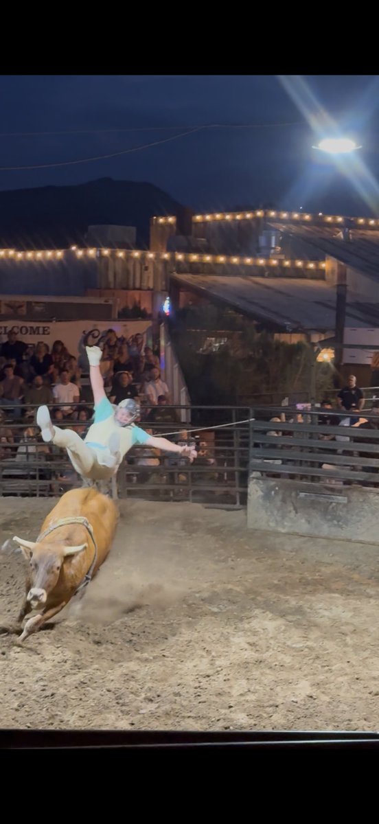 alannadiane_'s tweet photo. Wild Wild Reps took on the Rodeo for Day THREE of training with @tpusastudents! 🤠 

We even have ourselves an All American bull rider 🤪 

Be iconic patriots 🇺🇸 https://t.co/KZu2uXeXr0