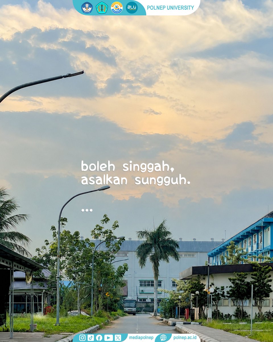 mediapolnep's tweet photo. Dipersilahkan buat singgah tapi harus sungguh 🙌

By @humascrew.polnep

#PolNotes
#Polnep
#Mediapolnep
#diktisaintekberdampak 
#polnepuniversity https://t.co/WYWY8XEhmI