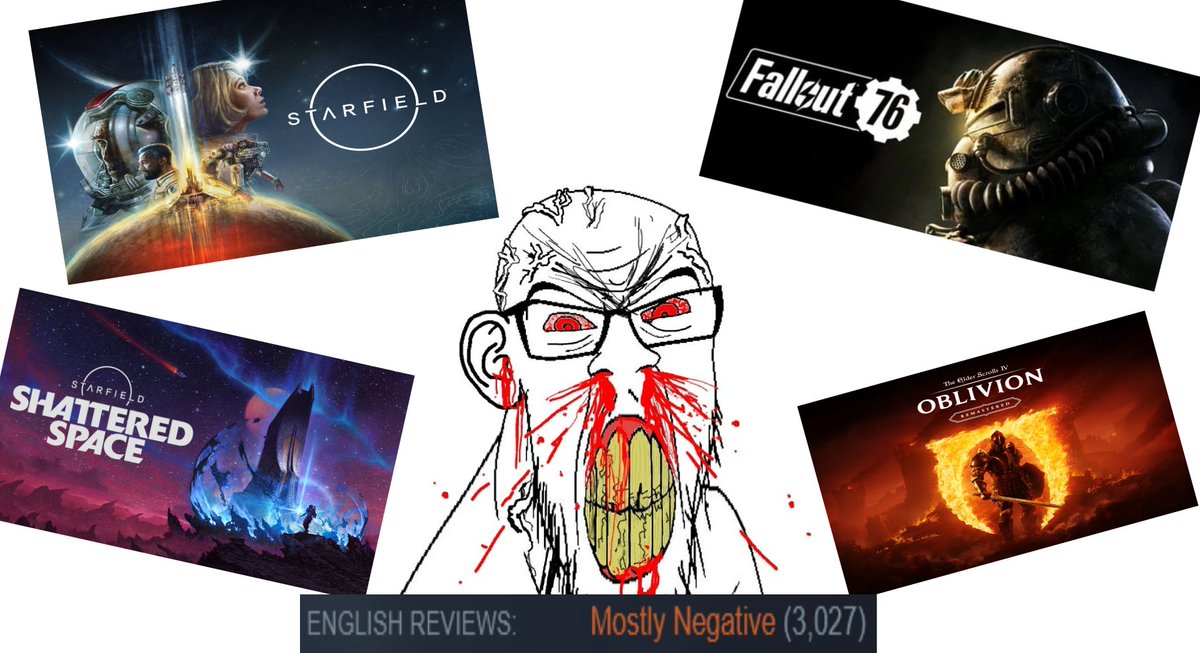 ShitpostRock's tweet photo. ''HOW FUCKING DARE YOU NOT BUY THE DOGSHIT WE MADE!!!! YOU ARE A BREAINDEAD MONKEY FOR NOT BUYING THE GAMES AND SUPPORTING GOOD GAMES INSTEAD OR SOMETHING'' https://t.co/I8uPwazeIY