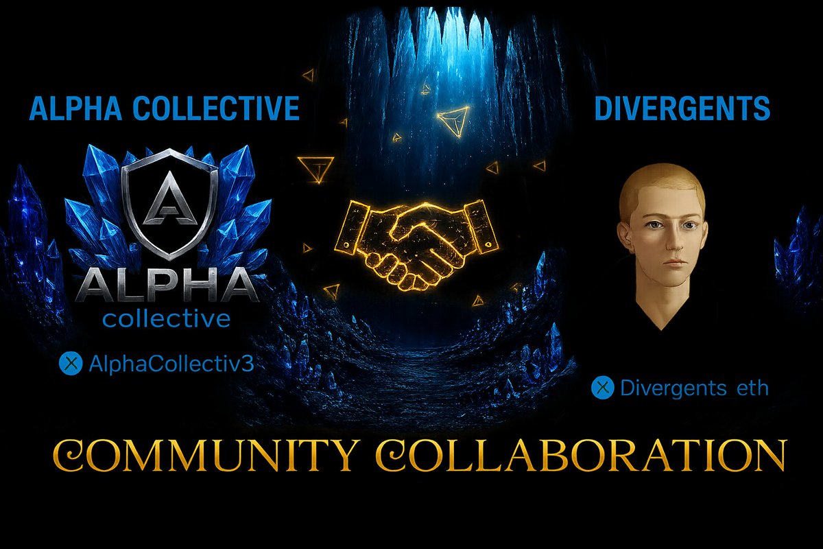 AlphaCollectiv3's tweet photo. Pleased to announce our collaboration with @Divergents_eth 

The raffle will go live in discord https://t.co/USdVy5Qpsz