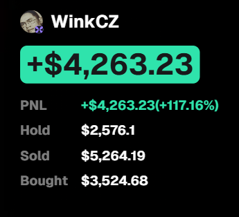 inquixit's tweet photo. still working on my bnb skill to redeem myself for last month's performance

was up 10k for .1 seconds but my slippage was 15% and i didnt get filled, wrong preset selected

idk why it says i have that much left in the coin, leaving small moon bag tho

alhamdulillah anyway https://t.co/cwqs9lLDiE