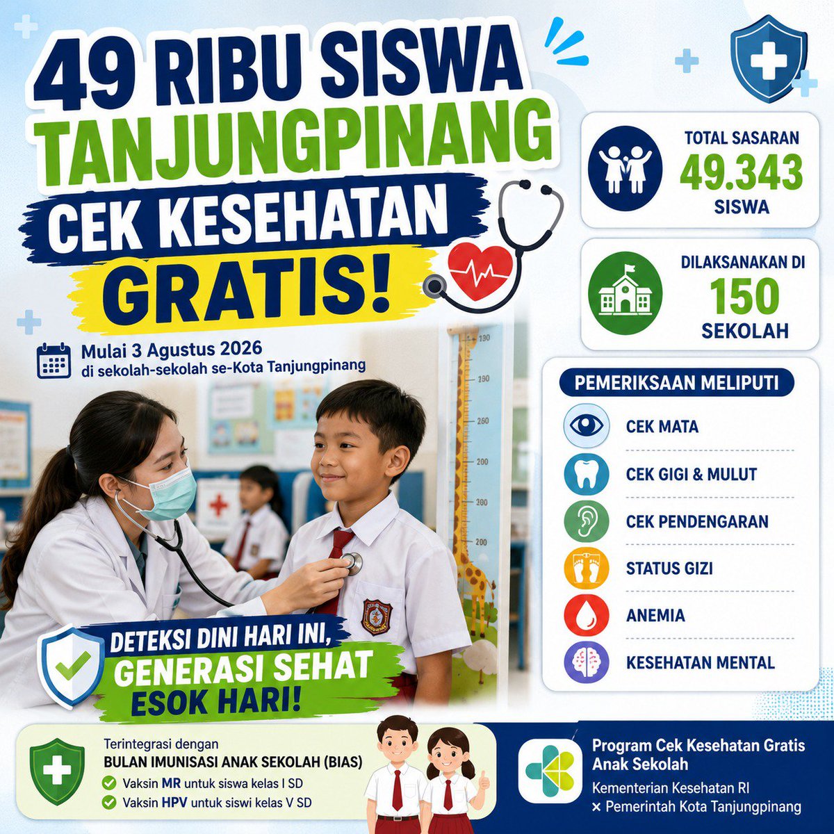 slnower's tweet photo. Sekolah makin hidup dengan vibe sehat dan aktif dari ribuan siswa #CKGSekolah https://t.co/ETpKFIlsy3
