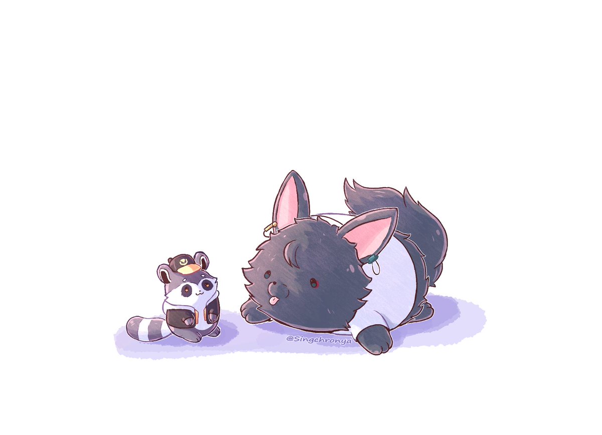 Singchronya's tweet photo. .....I couldn't resist drawing this xDDD sorry, It really reminded me of woof woof Fat- ahem... fluffy Dan Heng, and well... Caelus didn't escape it either xDD

Dancae 4ever ♡

#danheng #caelus #dancae https://t.co/nzn4JZS6vi
