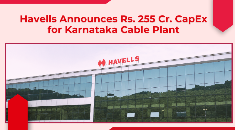 CableCommunity's tweet photo. @havellsindia approved a capital expenditure of Rs. 255 crore for expanding cable manufacturing capacity at its plant in Karnataka
Read More: https://t.co/KSuG6SNDs3
#HavellsIndia #Investment #CableManufacturing #Karnataka #CablePlant #CablesAndWires https://t.co/gBlmZggmeq