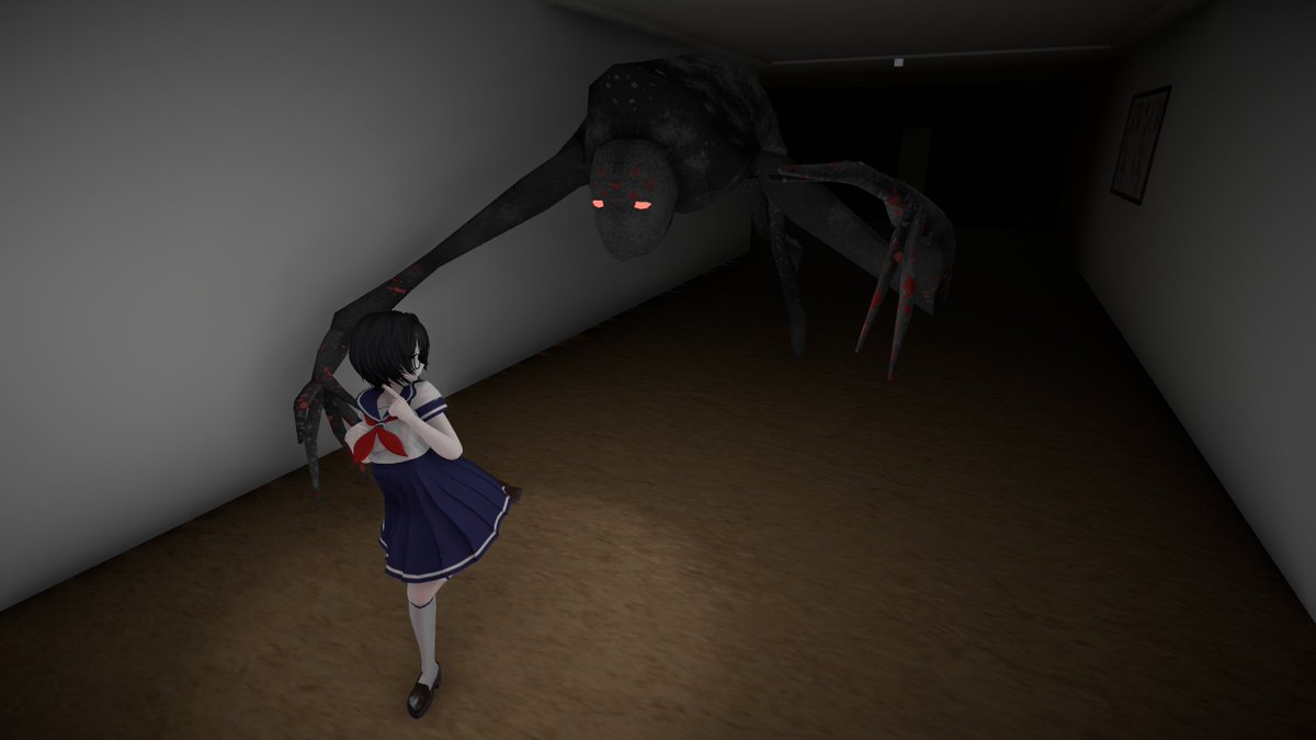 n4rGm5DmrVXXz6I's tweet photo. ホラーローカ ⁄ Horror Roka
Owen1970
--
同じ廊下が続く、私はその中を歩いている。 雰囲気は不気味で、静けさが恐怖を呼び起こす。 ここには本当に誰もいないのだろうか？ 暗闇に潜むあの赤い目はいったい何なのか……。
想定時間：5〜10分
#VRChat_world紹介 #VRChat #VRC https://t.co/nY7ttto9WY