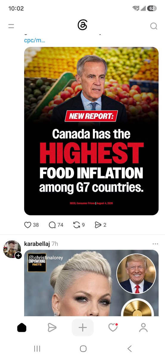 mrpeterlabrie's tweet photo. @ryangerritsen Liberals have delivered the worst economic performance of any G7 government for eleven straight years. Now, Liberals have delivered the worst food inflation of any OECD country. You have to give them credit. Liberals have a stranglehold on last place. https://t.co/2Y6jRzcpLV