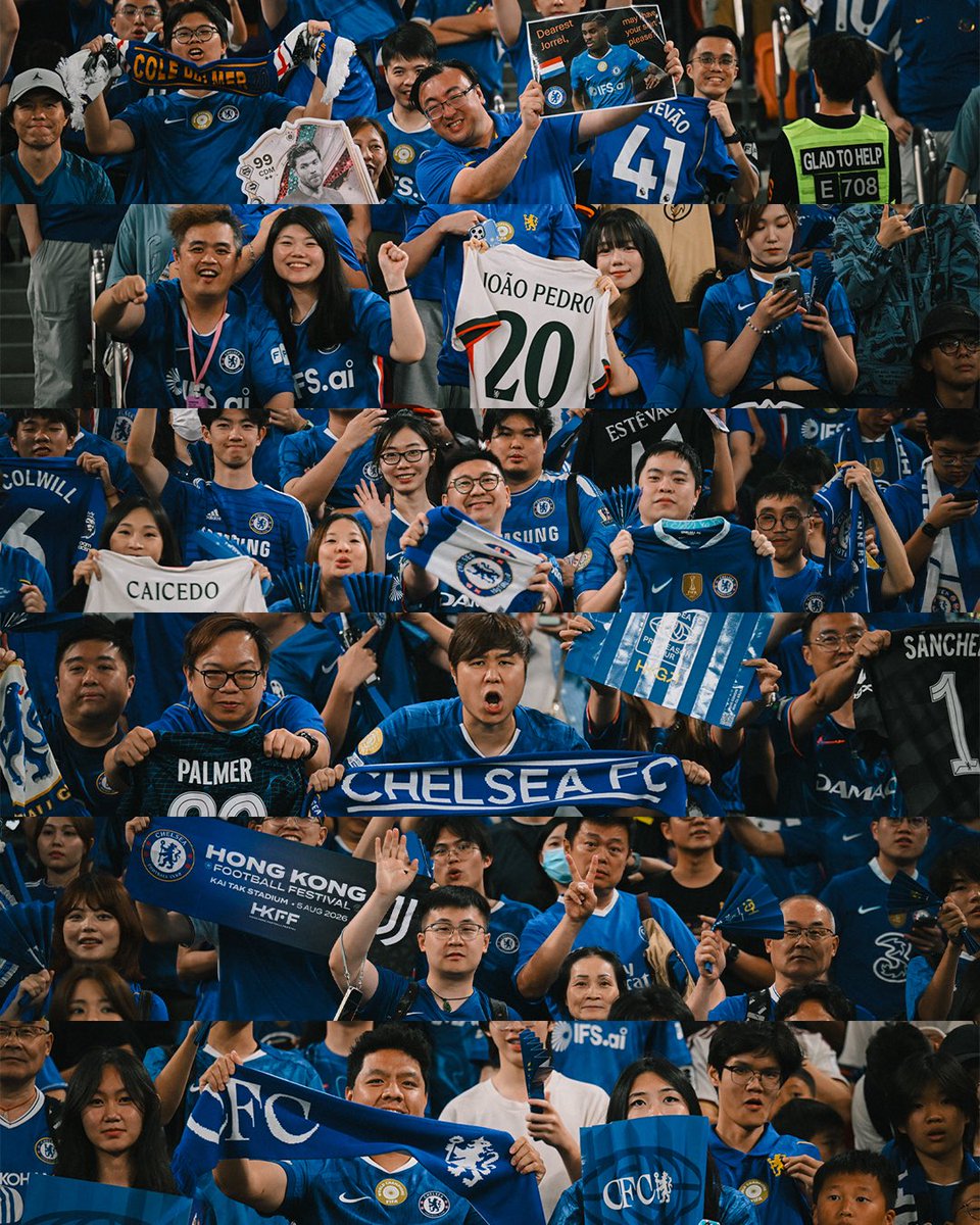 ChelseaFC's tweet photo. HK 💙🇭🇰 https://t.co/NiCGOVTHpF