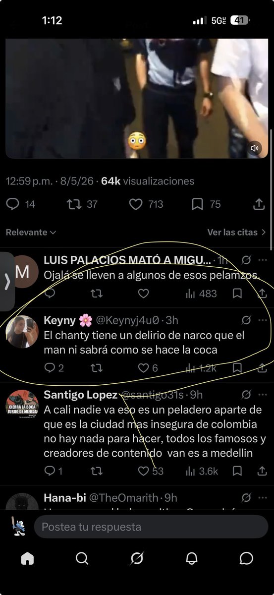 shadowm51622385's tweet photo. Chanty lo que parece es un afeminado de mierda JAJAJAJAJ disque delirios de narco que putas https://t.co/5UQR4JlM8w