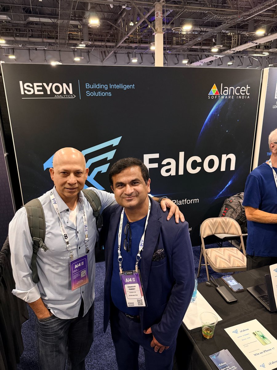 xFalcon_ai's tweet photo. If you're at Ai4 2026, stop by the xFalcon booth! 🚀
Let's explore how AI is transforming business intelligence—one insight at a time.

#Ai4 #AI #BusinessIntelligen https://t.co/cpoHfFJO70