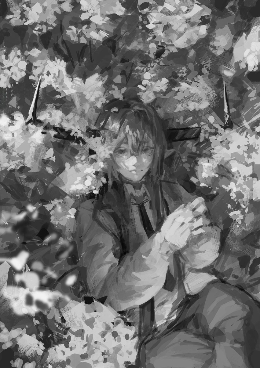 PluviumG's tweet photo. Blackout, flowers https://t.co/yHKiqHV0ew