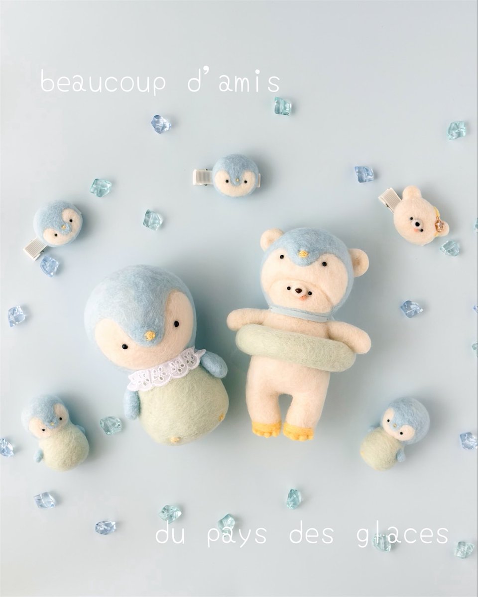 chocolazusan's tweet photo. #いちばん夏っぽいやつ 
#365DlYtheme 

涼しげなお色で参加します🐻‍❄️🐧🧊

『氷の国から こんにちは』
8/28(金)〜9/12(土)
場所：@tooticki_koenji さま
(東京都杉並区高円寺北2-18-11)
時間：12:00〜14:30、15:00〜19:30
お休み：月曜、火曜 https://t.co/lQx4ZZGv9m