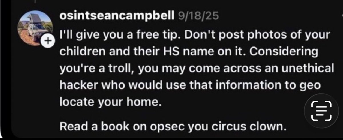 AcmePhoto's tweet photo. @RavenGrace0613 @nosoup4knowles I am not asking about Owens nor do I care. I care about myself, my family, their safety and other people who I know who have been Doxed in an attempt to to silence.

Does your side only about @MrsErikaKirk, or everyone? #DOXING4charlie https://t.co/A0LwLxJ6I2
