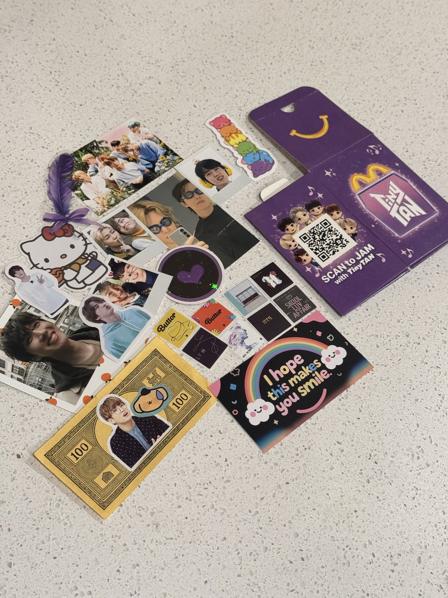 jinwithluv22's tweet photo. tinytan mail from @mckaykosmos 💜 https://t.co/01JrQFwrr6