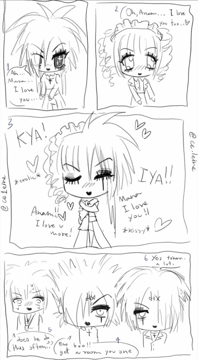 ce1eine's tweet photo. Self love (??)
#moidixmois #manasama
Lord save Juka Kazuno and Tohru from this bs https://t.co/yloXCTWGPq
