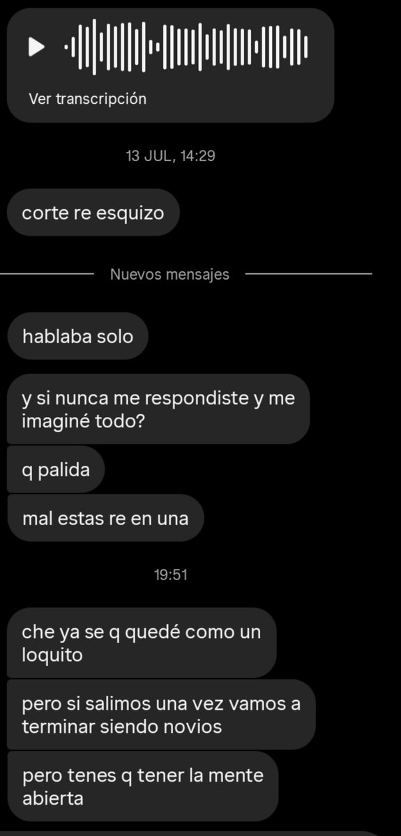 luluciciaaaa's tweet photo. le respondí 3 mensajes hace un mes a un chabon y hoy de la nada me pone esto Los hombres realmente son un caso de estudio https://t.co/R0VGg23qhw