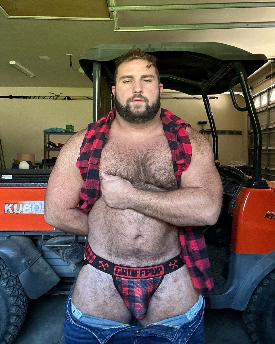 Gruffpup's tweet photo. The Lumberjack Jockstrap ➡️ https://t.co/FT8zb2iPxT ⬅️ The Stud: @MuscleBearManny #bear #beefy #beef #handsome #hairy #woof #furry #russiancub #russianbear #russianbearcub #gaybeef #gaybeefy #beefyman #instagay #gaypride #gaychunk #gaybhm #brawnyman #gaythick #gayhot #gaybear https://t.co/i0OAAcNFRw