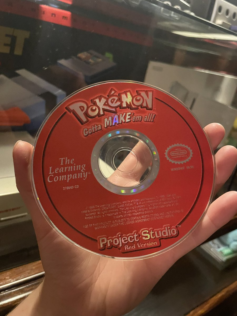 krimmins's tweet photo. A relic of my childhood has returned to me https://t.co/qFvkquNkwr