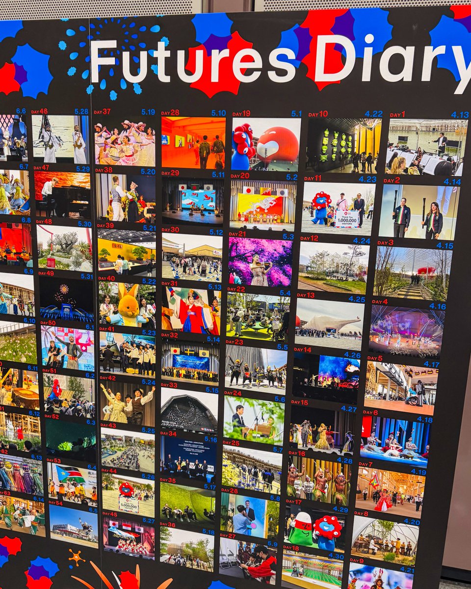 expo2027_japan's tweet photo. ／
トゥンクトゥンクとミャクミャクに会えるチャンス💙
EXPO2025 Futures Tour
＼

”祭り”をテーマに大阪・関西万博で生まれた出会いやつながり、そして未来への熱量を日本全国へとつなげていく「EXPO2025 Futures Tour」が全国6都市で開催します✨

会場では、GREEN×EXPO 2027 のPRブースが登場！

そして一部会場では…
ミャクミャク、トゥンクトゥンクの共演も予定されています！

大阪・関西万博からGREEN×EXPO 2027へ。
未来へつながるバトンを受け取りながら、
トゥンクトゥンクにもぜひ会いに来てください🌼

📢今週末 8月8日(土)・9日(日)は
新潟市中央区CoCoLo新潟1F 吹き抜け広場「ガタリウム」で開催。
https://t.co/ujLzOQ21q9
会場でお待ち��ています♪

👇他にも楽しい催しがたくさんあります！

「Futures Piece Project」では大屋根リングの端材を使い、「万博から生まれたカケラ」として生まれ変わらせたアートを展示。
「ミャクミャクハウス」では原画やぬいぐるみなどを通してミャクミャクとの思い出を振り返り、「Futures Diary」と「いつでもどこでも大阪・関西万博”360° View”」では、写真や映像で会場の感動を振り返っていただけます。

また、未来への願いを届ける参加型コンテンツ「Futures Message HANABI」に加え、日本館模型や各国パビリオン展示を楽しめる「Co-Creation Pavilion」も登場します。

さらに、スタンプラリー「Futures SPECIAL STAMP」や「GREEN×EXPO 2027ブース」、さらにミャクミャクとトゥンクトゥンクの共演ステージ、限定ブラックVer.の「ミャクミャクぬいぐるみくじ」など、���博の魅力をもう一度楽しめる内容がそろっています。

📍今後の開催都市

すでに開催された広島・高松会場に続いて、
今後は新潟・金沢・名古屋・東京とメモリアルキャラバンします。

＜新潟会場＞
開催日時：2026年8月8日(土)・9日(日)
10時～18時
場所：CoCoLo新潟1F 吹き抜け広場「ガタリウム」
（新潟県新潟市中央区）

＜金沢会場＞
開催日時：2026年8月29日(土)・30日(日)
10時～18時
場所：金沢フォーラス　メインエントランスコート
（石川県金沢市）

＜名古屋会場＞
開催日時：2026年9月12日(土)・13日(日)
10時～18時
場所：ＫＩＴＴＥ名古屋　1階　アトリウム
（愛知県名古屋市中村区）

＜東京会場＞
開催日時：2026年10月10日(土)・11日(日)
10時～18時
場所：麻布台ヒルズ アリーナ
（東京都港区）

※会場により実施コンテンツは異なります。

皆さんにお会いできるのを楽しみにしています！

会���でトゥンクトゥンクを見かけたら、
ぜひ写真を撮って「#トゥン活」「#トゥンクトゥンク応援団」で投稿してくださいね📸✨

#withGREENEXPO
#GREENEXPO2027
#2027年国際園芸博覧会
#トゥンクトゥンク
#大阪関西万博