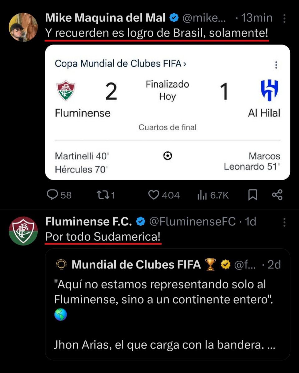 OC_Libertadores's tweet photo. Cómo olvidar aquella noche del Mundial de Clubes donde un mexicano quiso generar división y la cuenta del Fluminense le cerró el orto: https://t.co/yjIWuGTFLa