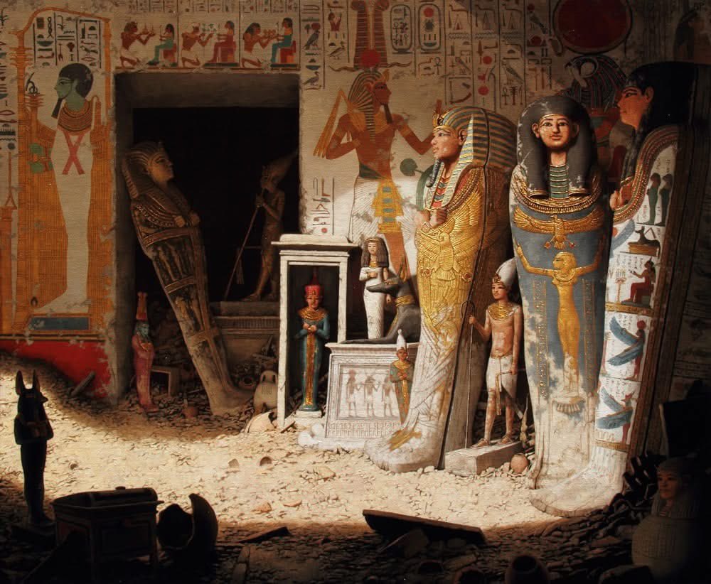nissnickmich's tweet photo. “Botín” (2014). Obra del pintor portugués Carlos Barahona Possollo #arte #pintura #botin #egipto #antiguoegipto #curiosidades #5ago https://t.co/CTrUaQGGiJ