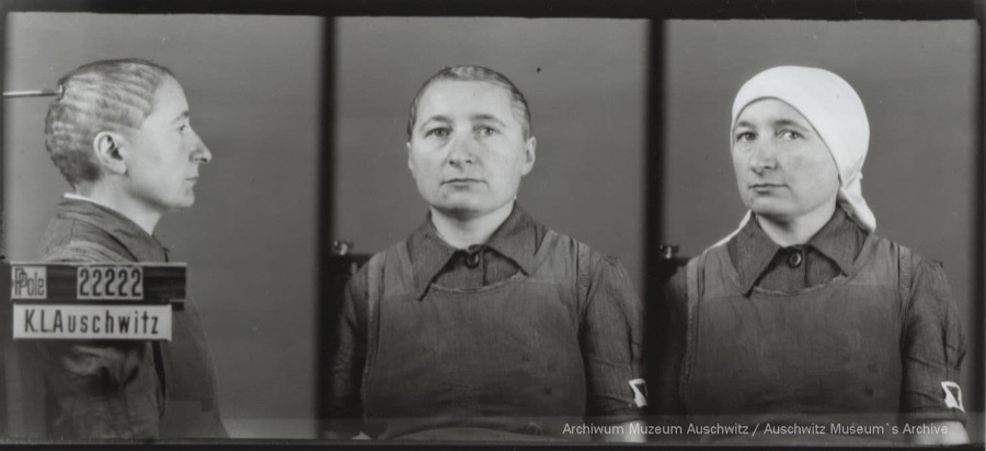 AuschwitzMuseum's tweet photo. 6 August 1904 | A Polish woman, Helena Wysocka, was born in Krasnystaw. A teacher.

In #Auschwitz from 7 October 1942.
No. 22222
She perished in the camp on 20 November 1942. https://t.co/iXwn3ZSdsZ