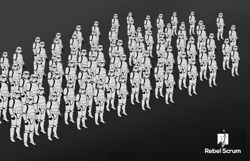 Scrumdotorg's tweet photo. When managers rely on command-and-control leadership instead of empowering the Scrum Team, they stifle creativity and limit the value the team can deliver. Learn more in this post from PST Mary Iqbal. https://t.co/0FyuM9MErD @rebelscrumsite #ScrumLeadership #AgileLeadership https://t.co/eYVRbZfObq