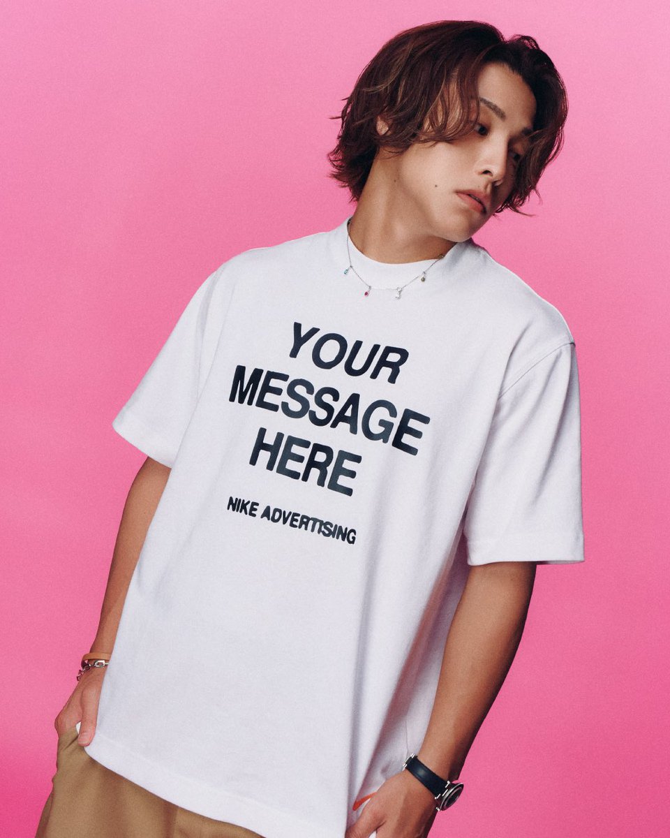 CultureCruise's tweet photo. ［News］

動画公開🎥

▼ABCマート× THE RAMPAGE
RIKU・藤原樹・長谷川慎

NIKE 「YOUR MESSAGE HERE」
最新ビジュアル＆ムービー公開👟

🔗https://t.co/776jihTmAp

#ABCMART
#ABCマート
#NIKE #RIKU #藤原樹 #長谷川慎
#THERAMPAGE https://t.co/kfpQPE0ntM
