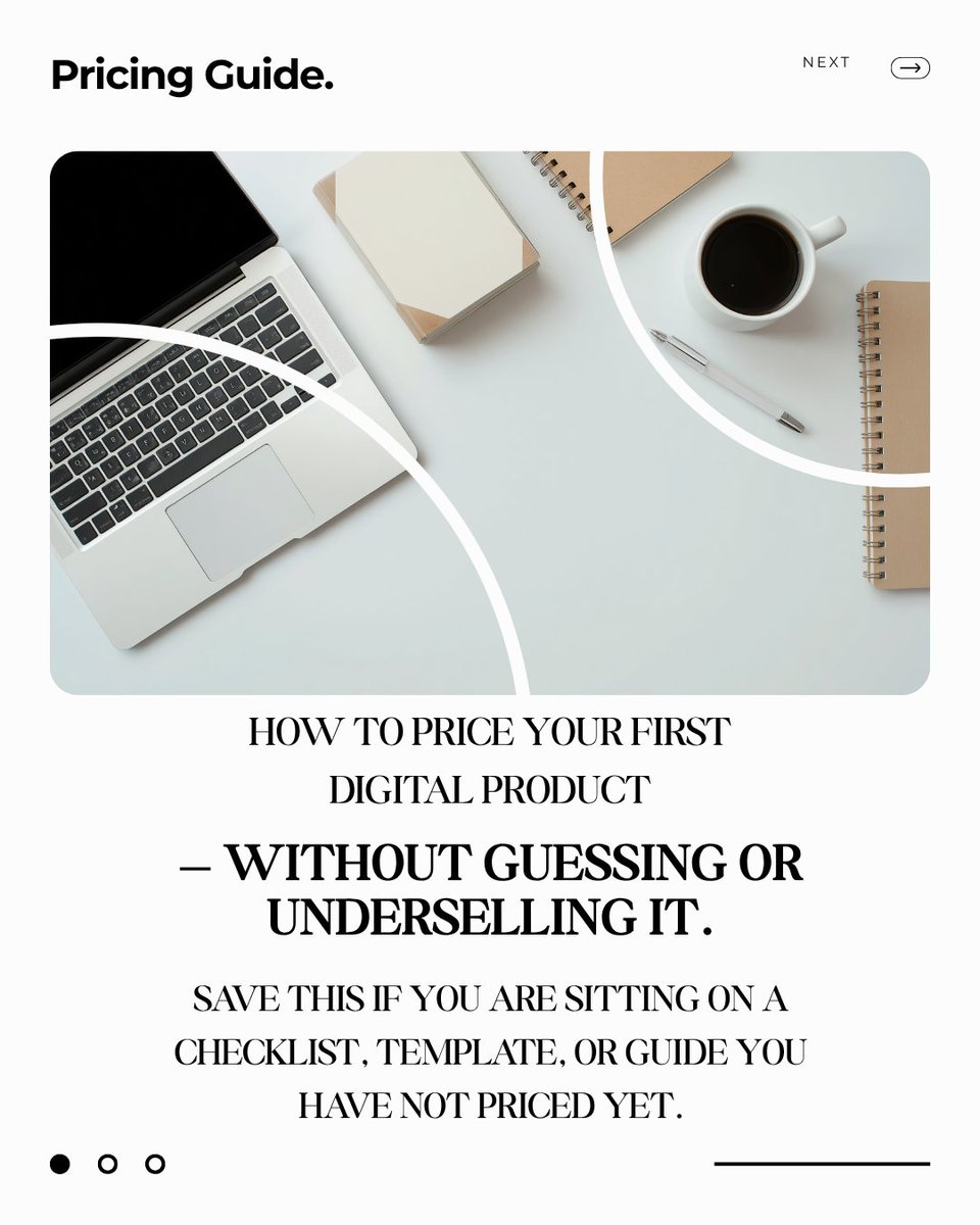 VirtuallyIdo's tweet photo. Pricing your first digital product shouldn’t feel like gambling.

No more: 
How much is too much?
What if no one buys?

Set the date. Set the price. Offer a launch deal. Sell it.

8 slides that will save you months of guessing 
Save this + tag a creator who needs it. https://t.co/co0R4lVAJm