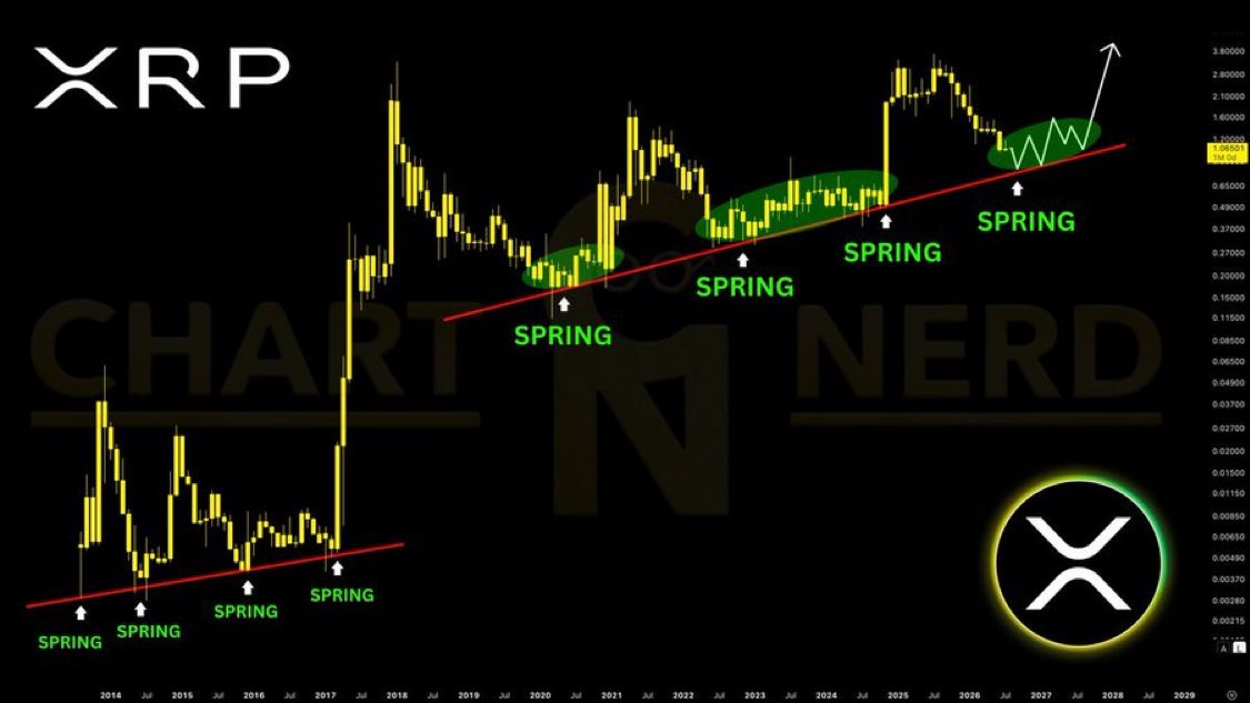 ryanscryptcod's tweet photo. Historical Spring Loading 🧲  

$XRP https://t.co/XRCNQeIskC