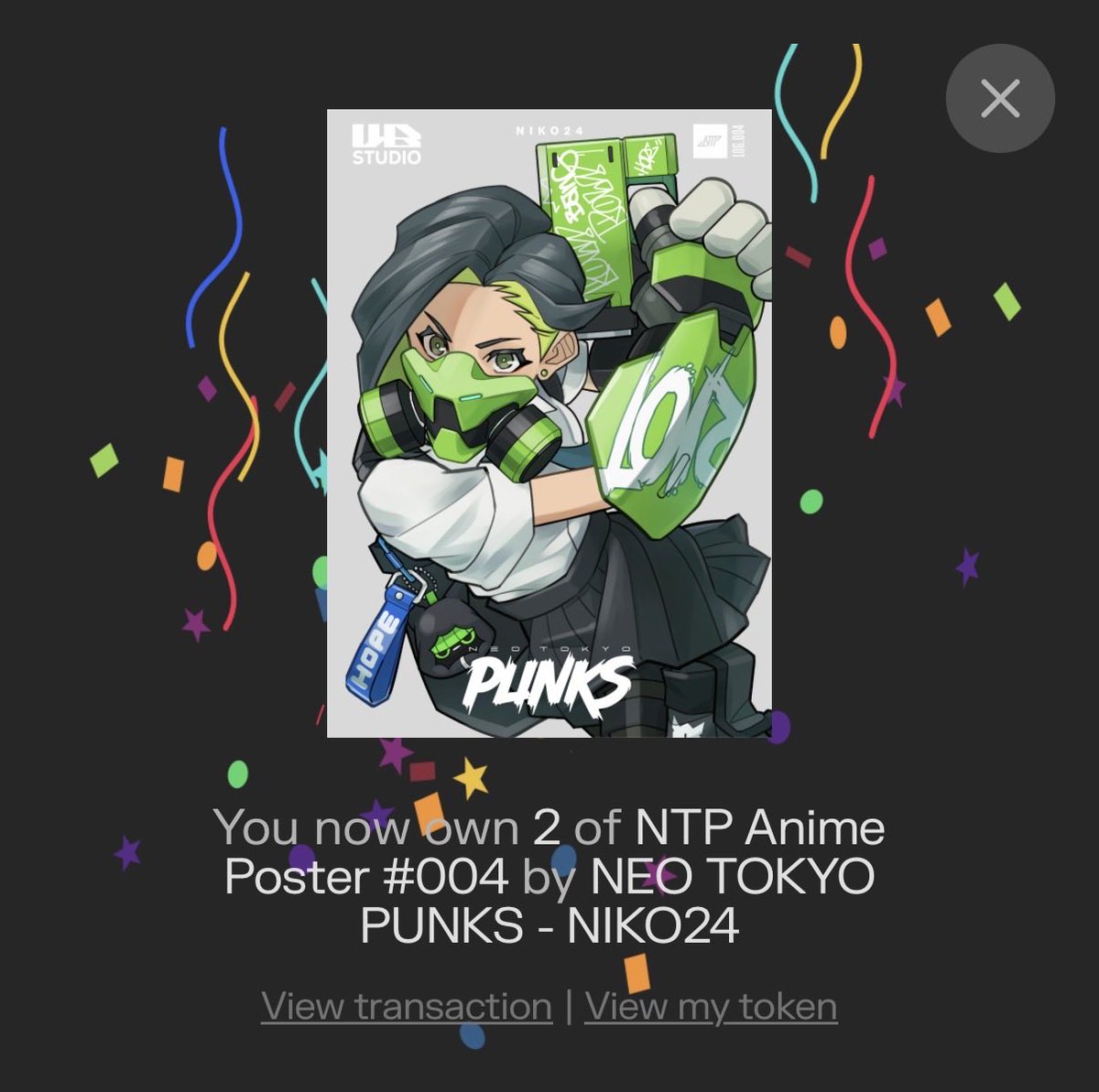 SRKTK56's tweet photo. 遅ればせながらMINT完了✅‼️
#NTP https://t.co/7c2UnGoebR