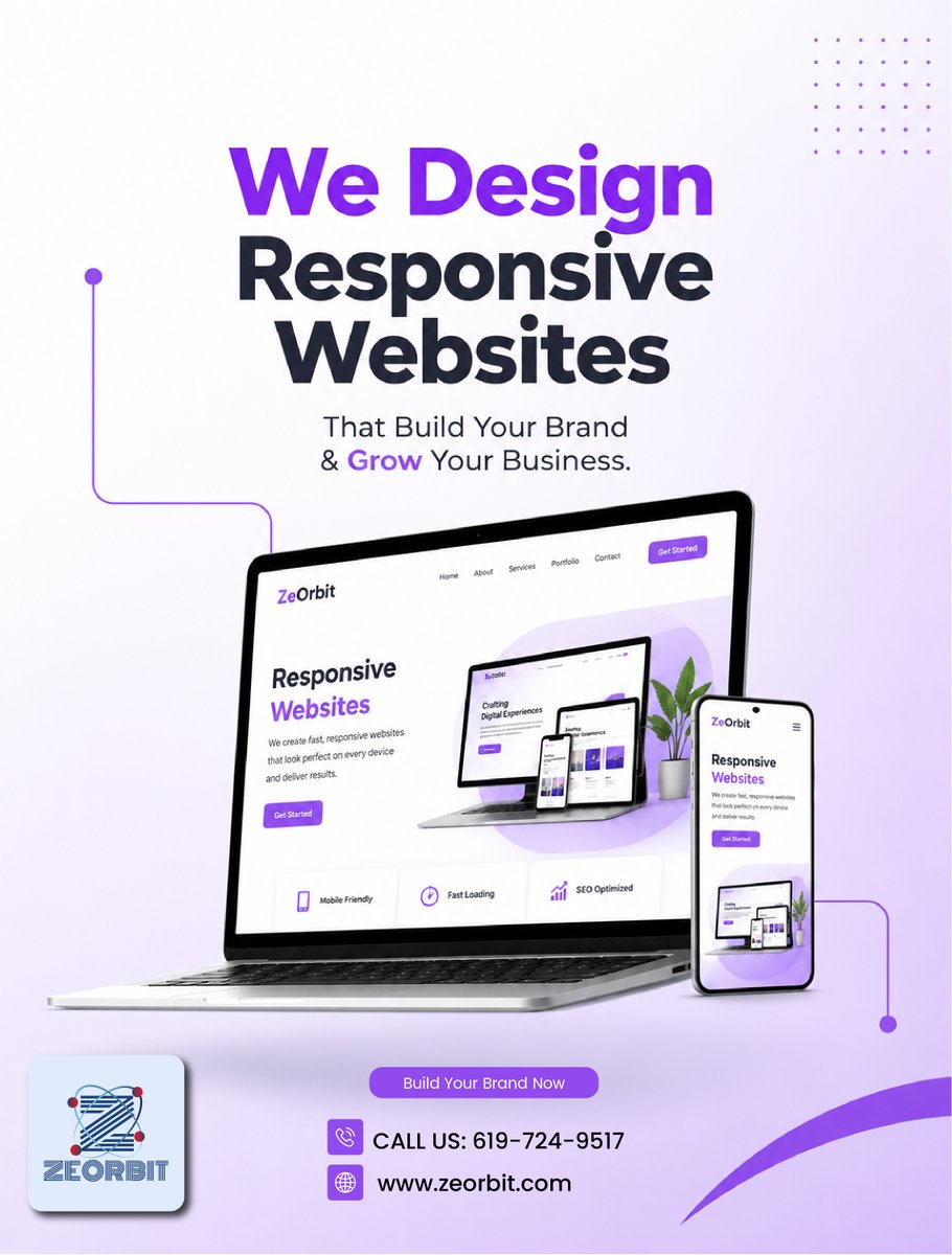 orbit_ze's tweet photo. Is your website mobile-ready?
We design responsive websites that build your brand and grow your business.
Mobile friendly, fast, & SEO optimized.
Get started today! - https://t.co/YUYSXzeuUE | 619-724-9517
#ZeOrbit #ResponsiveWebDesign https://t.co/EvvhY4SpPY