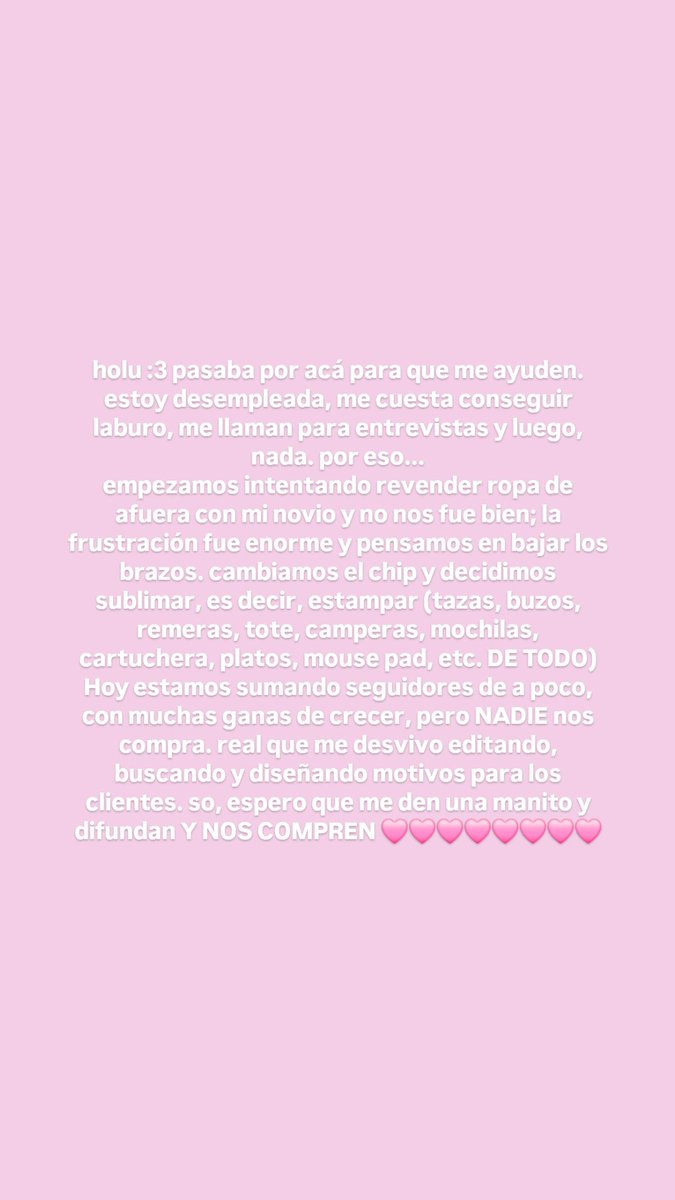 ojitosmini's tweet photo. amigas !! ayuda.. encima me mudo y no tengo un peso :(( help https://t.co/m5ULNEHqvI