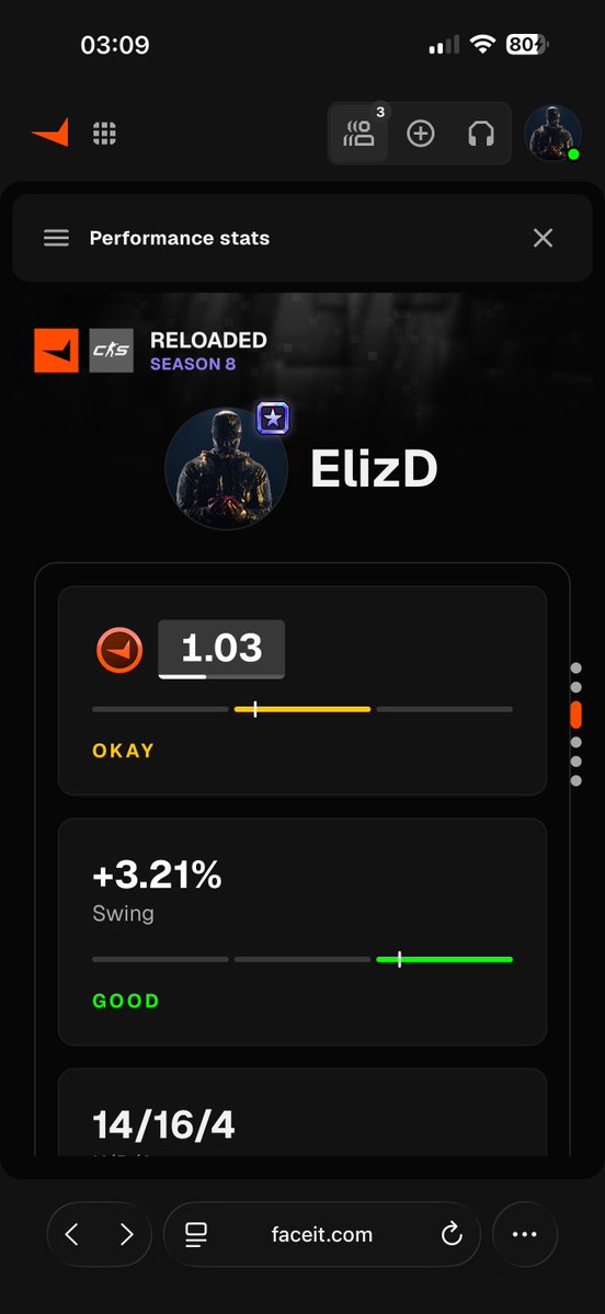 fd__1903's tweet photo. @FACEIT_Darwin #FACEITReloaded gl hf! https://t.co/s23hQpValm